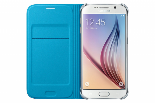 SAMSUNG original S-View EF-CG920PLE preklopna torbica SAMSUNG Galaxy S6 G920 modra - Image 2