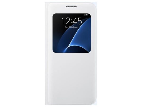 SAMSUNG original S-View EF-CG930PW preklopna torbica SAMSUNG Galaxy S7 G930 bel - Image 8