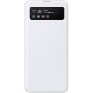 SAMSUNG S-View torbica EF-EA415PWE za Samsung Galaxy A41 A415 - bel