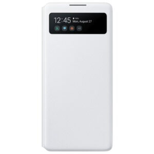 SAMSUNG S-View torbica EF-EG770PWE za SAMSUNG Galaxy S10 Lite G770 / Galaxy A91 A915 - bel
