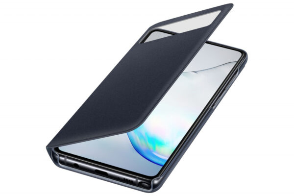 SAMSUNG S-View torbica EF-EN770PBE za SAMSUNG Galaxy Note 10 Lite N770 / Galaxy A81 A815 - črn - Image 2