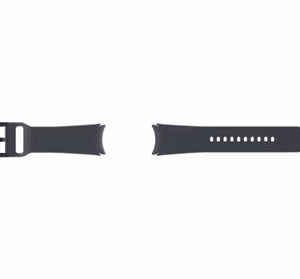 Samsung silikonski pašček EP-SFR93SBE za uro Samsung Watch 6 in Watch 6 Sport, Watch 4, Watch 5, size M / S - grafit