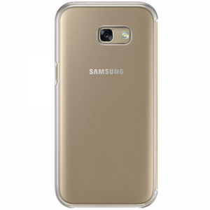 SAMSUNG original torbica Clear View EF-ZA520CFE za SAMSUNG Galaxy A5 2017 A520 zlat