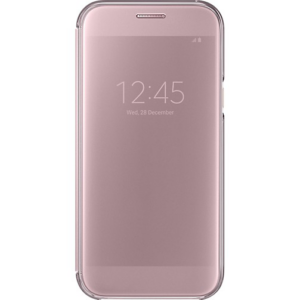 SAMSUNG original torbica Clear View EF-ZA520CPE za SAMSUNG Galaxy A5 2017 A520 roza