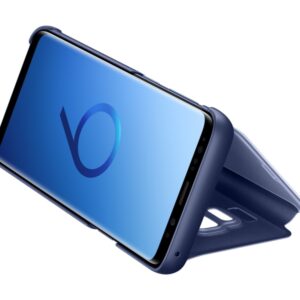 SAMSUNG original torbica Clear View EF-ZG960CLE za SAMSUNG Galaxy S9 modra