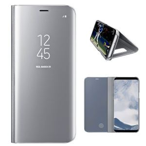 SAMSUNG original torbica Clear View EF-ZG950CSE za SAMSUNG Galaxy S8 srebrn