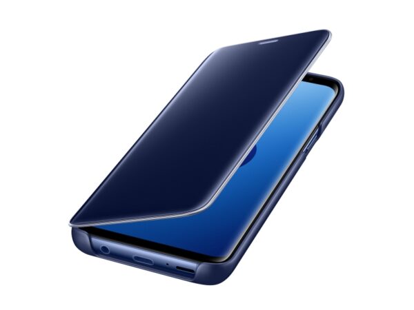 SAMSUNG original torbica Clear View EF-ZG960CLE za SAMSUNG Galaxy S9 modra - Image 2
