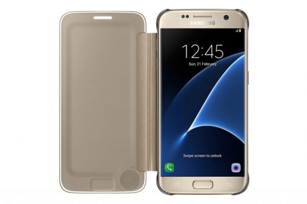 SAMSUNG original torbica Clear View EF-ZG930CFE za SAMSUNG Galaxy S7 G930 - Image 2