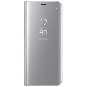 SAMSUNG original torbica Clear View EF-ZG955CSE za SAMSUNG Galaxy S8 Plus srebrn