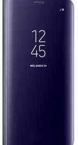 SAMSUNG original torbica Clear View EF-ZG955CVE za SAMSUNG Galaxy S8 Plus vijola