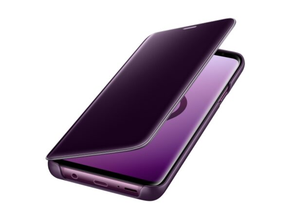 SAMSUNG original torbica Clear View EF-ZG965CVE za SAMSUNG Galaxy S9 plus vijola - Image 2