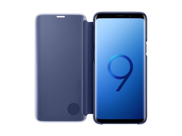 SAMSUNG original torbica Clear View EF-ZG965CLE za SAMSUNG Galaxy S9 plus modra - Image 3