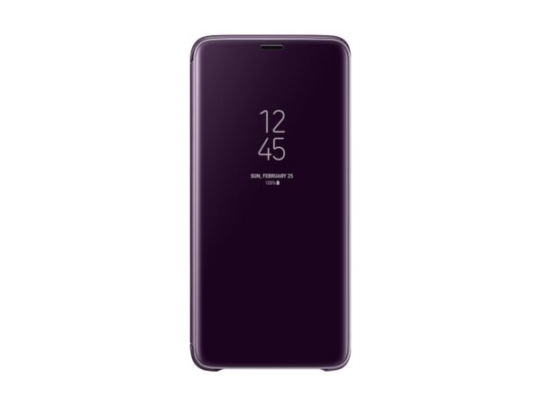 SAMSUNG original torbica Clear View EF-ZG965CVE za SAMSUNG Galaxy S9 plus vijola - Image 5