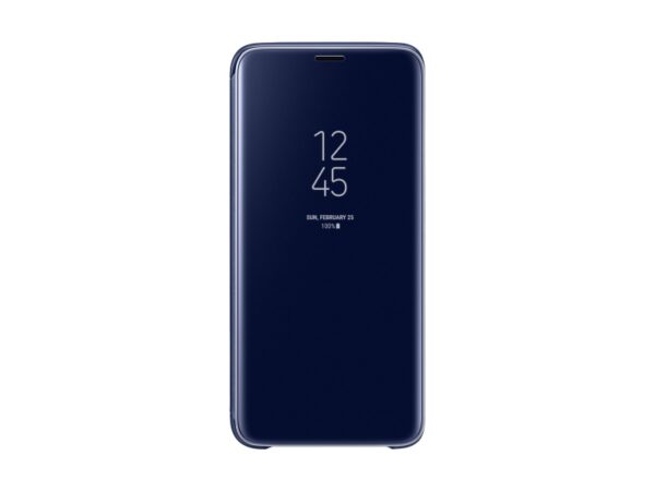 SAMSUNG original torbica Clear View EF-ZG960CLE za SAMSUNG Galaxy S9 modra - Image 5