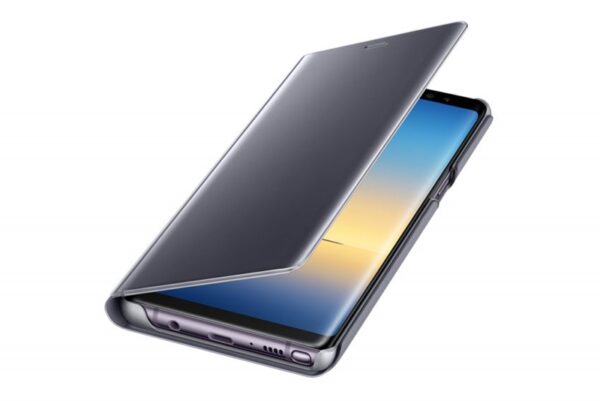 SAMSUNG original torbica Clear View EF-ZN950CVE za SAMSUNG Galaxy Note 8 G950 - Orchid gray - Image 2