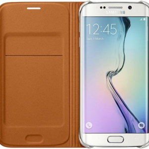 SAMSUNG original torbica EF-WG925PO SAMSUNG Galaxy S6 Edge G925 oranžna
