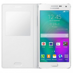 SAMSUNG original torbica S-view EF-CA500BWE SAMSUNG Galaxy A5 bela