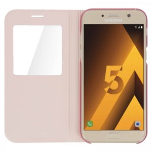 SAMSUNG original torbica S-view EF-CA520PPE SAMSUNG Galaxy A5 2017 roza