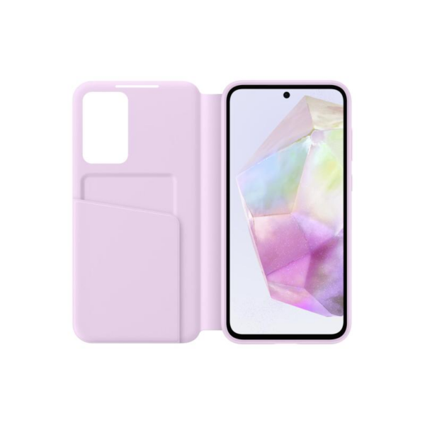 Samsung original torbica Smart View Wallet EF-ZA556CVE za Samsung Galaxy A55 - vijola - Image 3