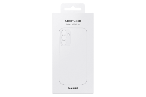 Samsung original ovitek Clear Case EF-QA156CTE za Samsung Galaxy A15 5G - prozoren - Image 6