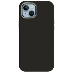 Satin silikonski ovitek za iPhone 7 / 8 / SE 2020 -  črn