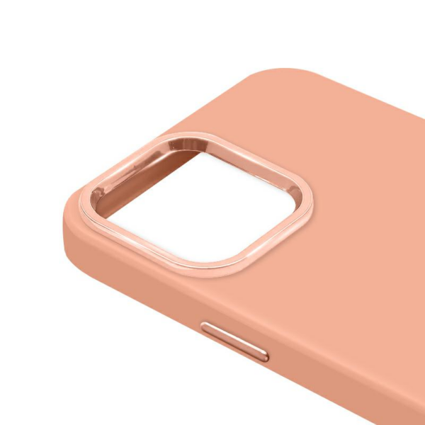 Satin silikonski ovitek za Samsung Galaxy A53 -  mareličen - Image 2
