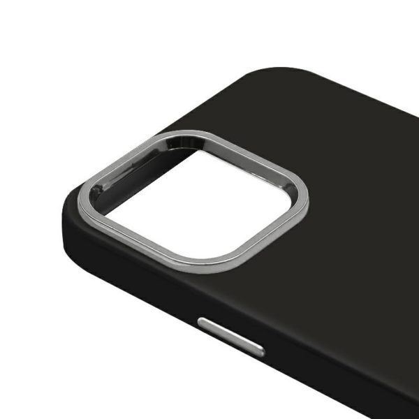 Satin silikonski ovitek za Samsung Galaxy A33 5G A336 -  črn - Image 2