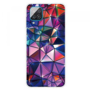 Silikonski ovitek ABSTRAKT Triangles za Samsung Galaxy A12 A125