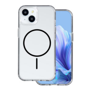 Silikonski ovitek ANTISHOCK MagSafe za iPhone 17 Pro - prozoren
