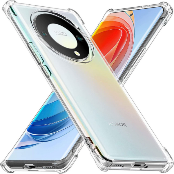 Silikonski ovitek ANTISHOCK za Honor Magic 6 Lite - prozoren - Image 2