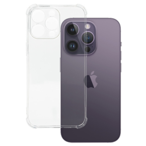 Silikonski ovitek ANTISHOCK za iPhone 15 Pro Max - prozoren