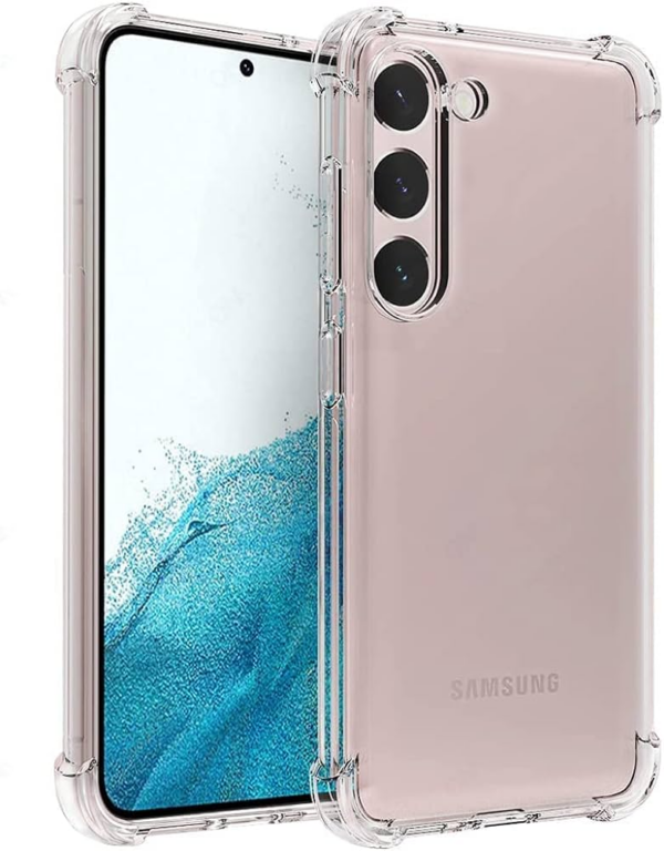 Silikonski ovitek ANTISHOCK za Samsung Galaxy A05s  - prozoren - Image 2