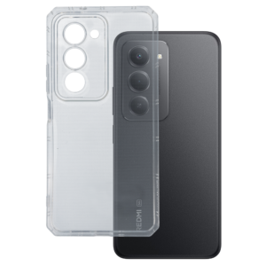 Silikonski ovitek ANTISHOCK za Xiaomi Redmi 15 - prozoren