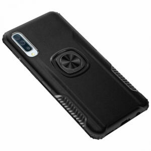 Silikonski ovitek Armor Ring za Samsung Galaxy Note 20 Ultra N985 - črn
