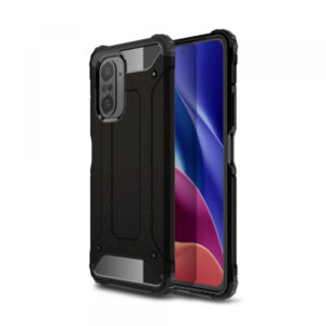 Silikonski ovitek Carbon Armor za Xiaomi Mi 11i / Poco F3 / Poco F3 Pro - črn