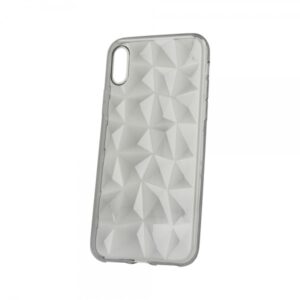 Silikonski ovitek DIAMOND za Samsung Galaxy A40 A405 - prozorno črn