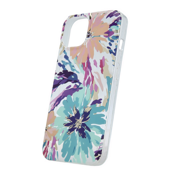 Silikonski ovitek Flower Fantasy za iPhone 16 - mint - Image 3