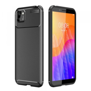 Silikonski ovitek Fokus za Huawei Y5p črn