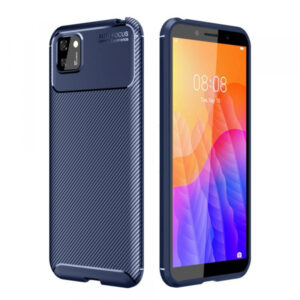 Silikonski ovitek Fokus za Huawei Y6p moder