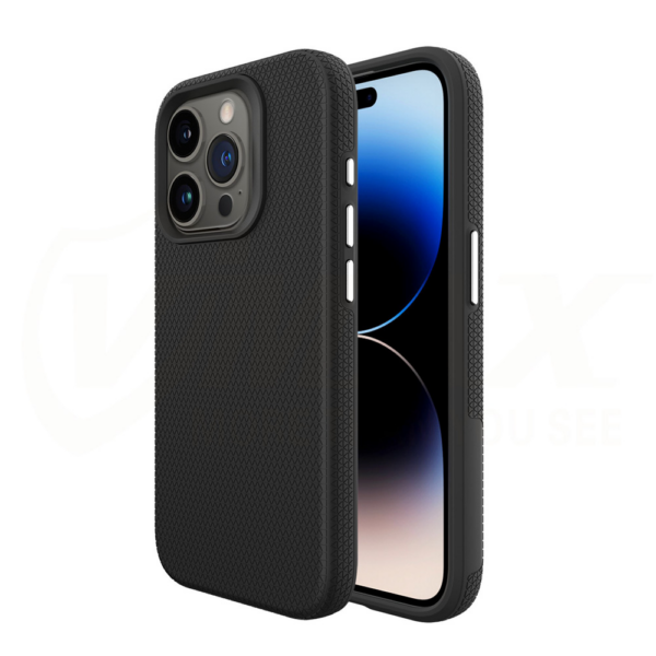 Silikonski ovitek GripFlex za Samsung Galaxy A15 5G - črn - Image 2