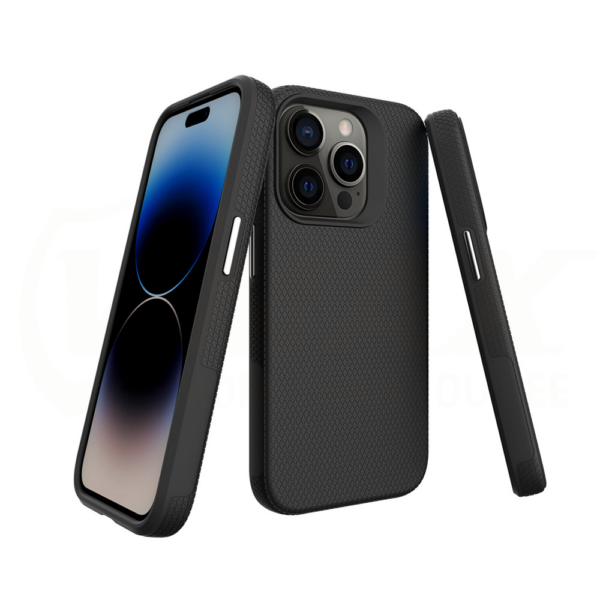 Silikonski ovitek GripFlex za Samsung Galaxy A15 5G - črn - Image 3