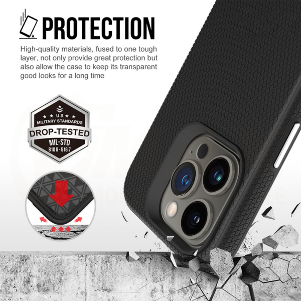 Silikonski ovitek GripFlex za Samsung Galaxy A15 5G - črn - Image 8