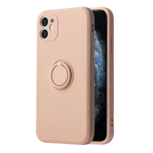Silikonski ovitek Liquid Ring za Xiaomi Redmi Note 11 5G - roza