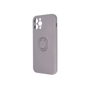 Silikonski ovitek Liquid Ring za iPhone 11 - siv