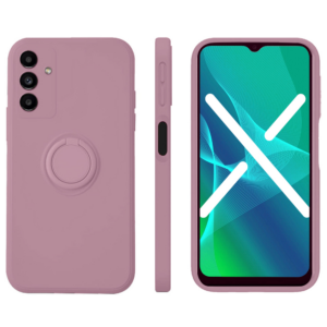 Silikonski ovitek Liquid Ring za Samsung Galaxy A33 5G A336 - vijola