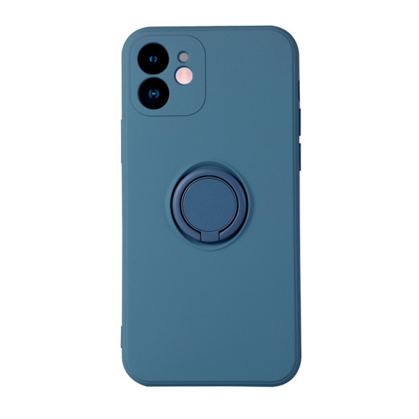Silikonski ovitek Liquid Ring za Xiaomi Redmi Note 11 5G - modra - Image 3
