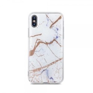 Silikonski ovitek Marmor za Samsung Galaxy A70 A705 - bel