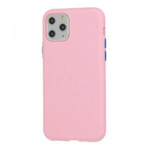 Silikonski ovitek NEON za iPhone 12 Pro / iPhone 12 - roza