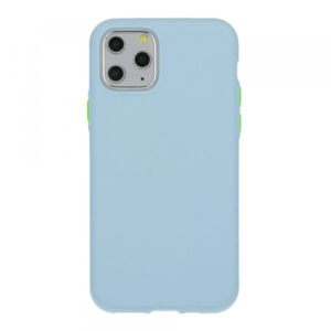 Silikonski ovitek NEON za iPhone 12 Pro Max - moder