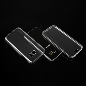Silikonski ovitek spredaj + zadaj za Samsung Galaxy S7 G930 - prozoren